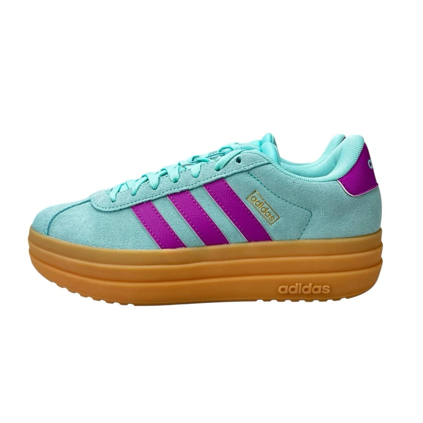 Adidas VL Court Bold Flash Aqua Purple Burst Gum (GS) JP5069