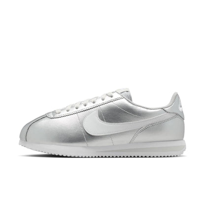 Nike Cortez 
Metallic Silver (Women's)