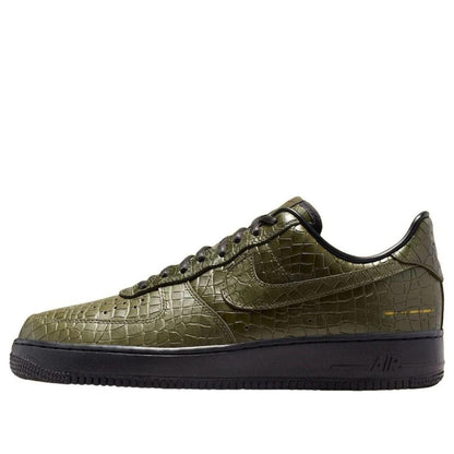 Nike Air Force 1 Low Morse Code Cargo Khaki Croc Men's IQ3370-325