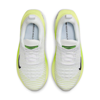Nike ReactX Infinity Run 4 
White Volt (Women's)