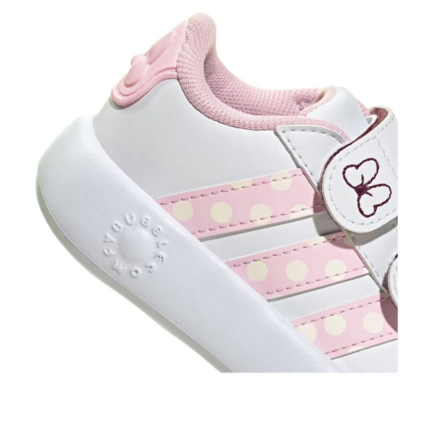 Adidas Grand Court Disney Minnie Mouse Cloud White Clear Pink Chalk White (TD) size 6K