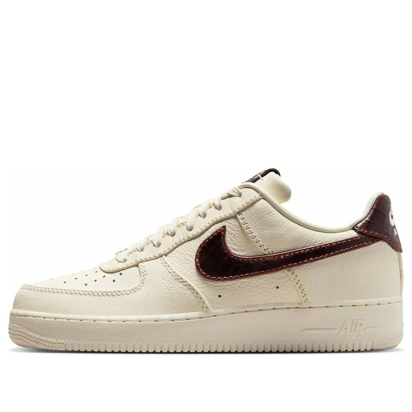 Nike Air Force 1 Low '07 Soft Pearl Brown Croc