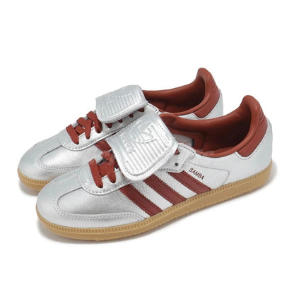 Adidas Samba LT Silver Metallic Ruby Gum (Women's)