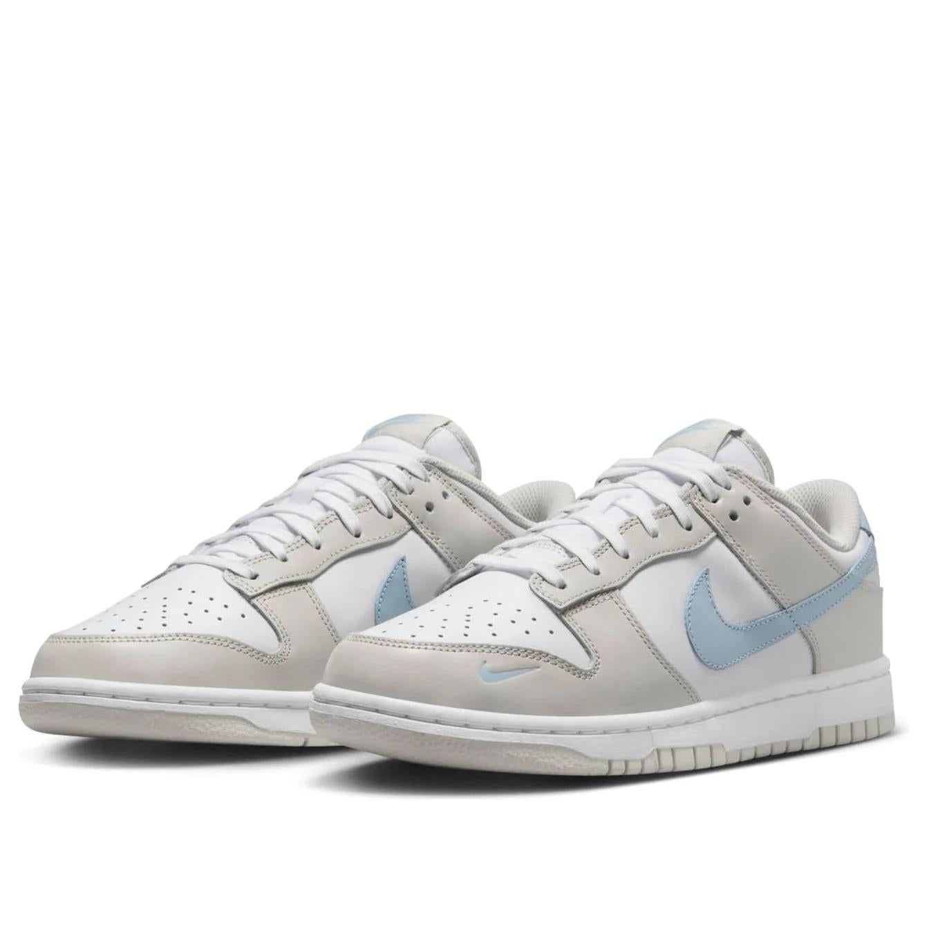 Nike Dunk Low Light Bone Armory Blue (Women's)
