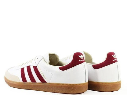 Adidas Samba Sporty & Rich White Collegiate Burgundy Men's IF5660