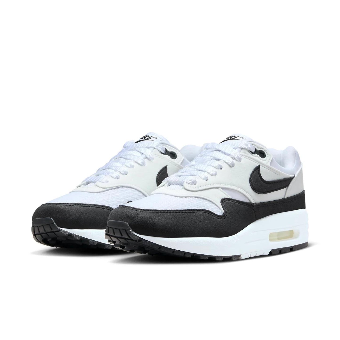 Nike Air Max 1 White Black Neutral Grey (Women's)