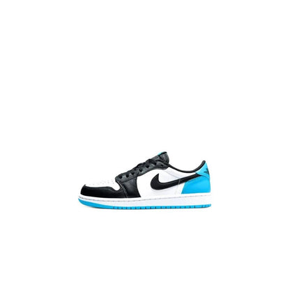 Jordan 1 Retro Low OG Black Dark Powder Blue (GS)