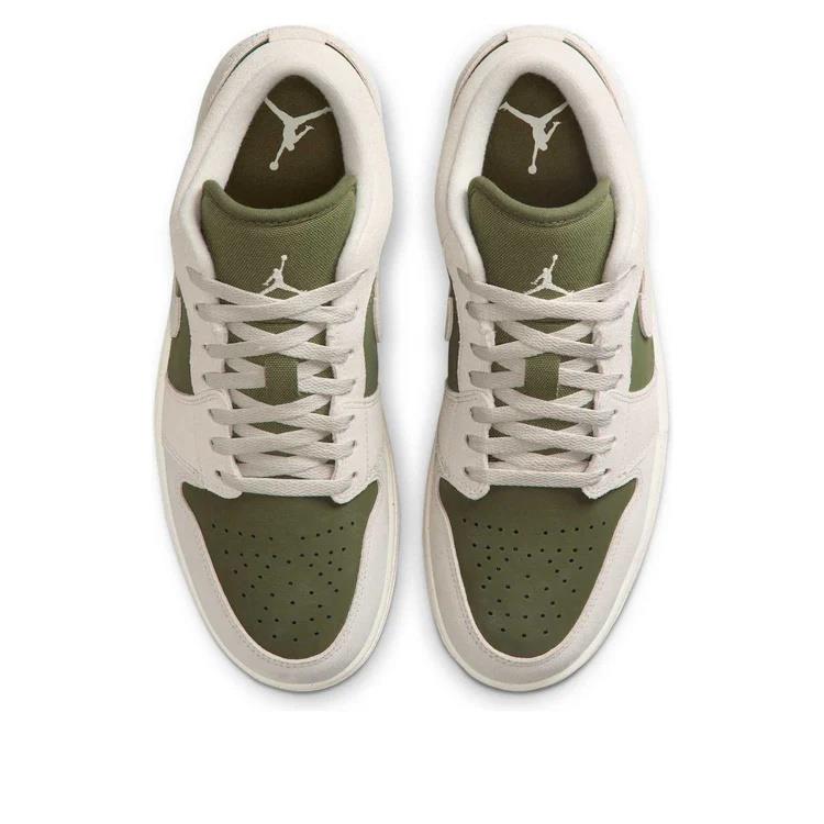 Jordan 1 Low SE Medium Olive Sail Men's HV4089-201