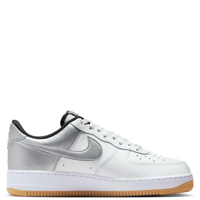 Nike Air Force 1 Low '07 LV8 
White Black Metallic Silver
