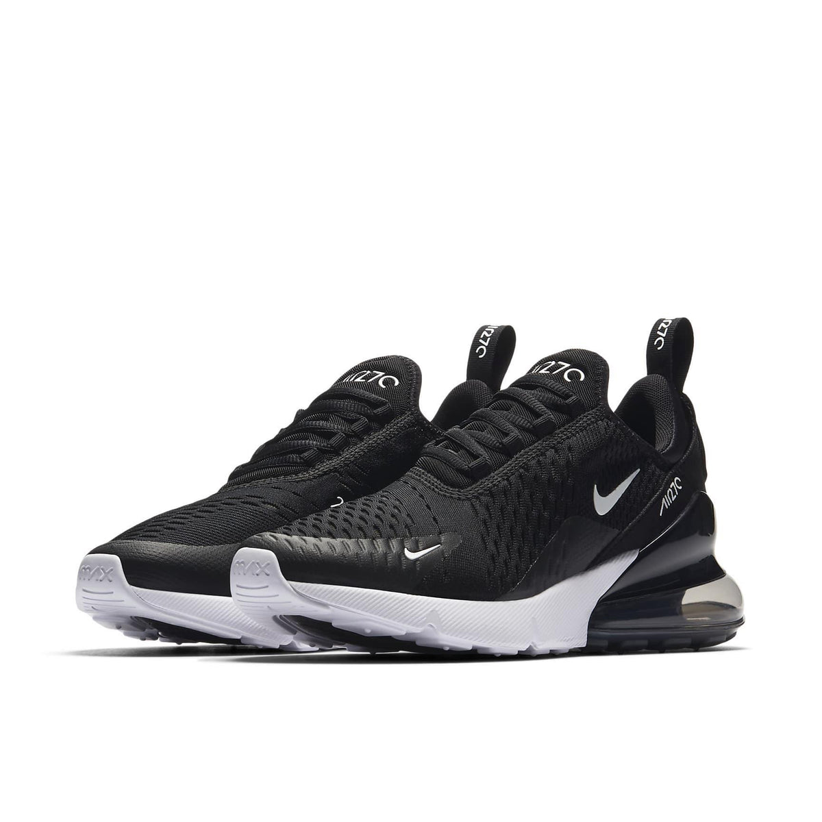 Nike Air Max 270 
Black White (Women's)