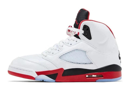 Jordan 5 Retro Fire Red Black Tongue (2025)