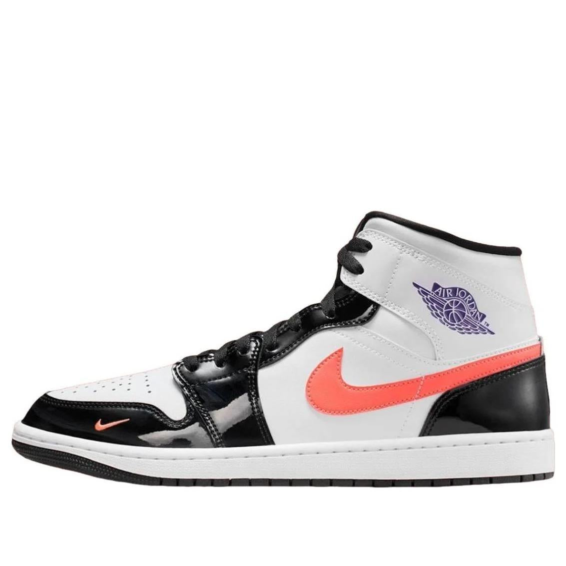 Jordan 1 Mid SE 
Mismatch Swoosh
