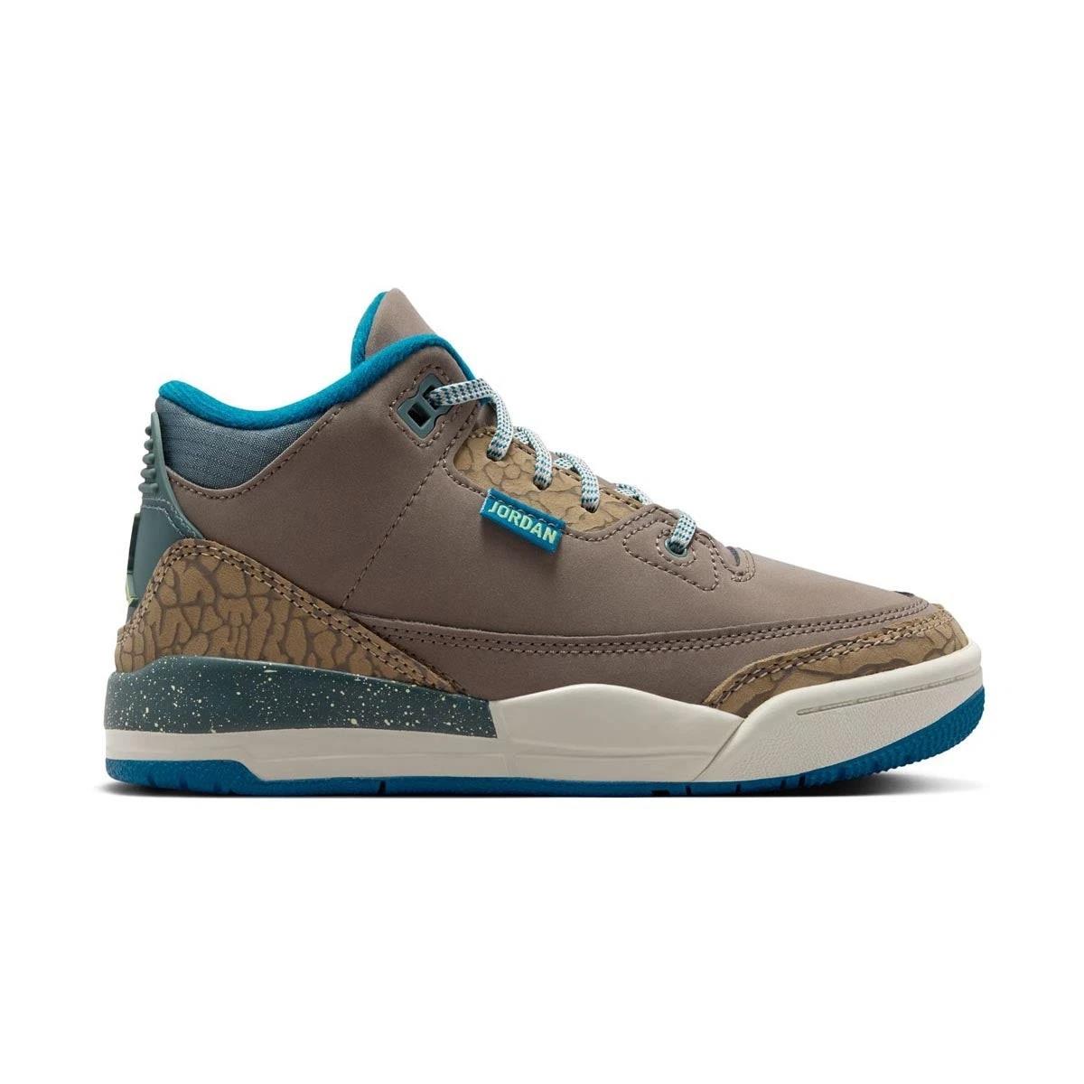 Jordan 3 Retro Olive Grey (PS) IB7064-001 & TD IB7065-001