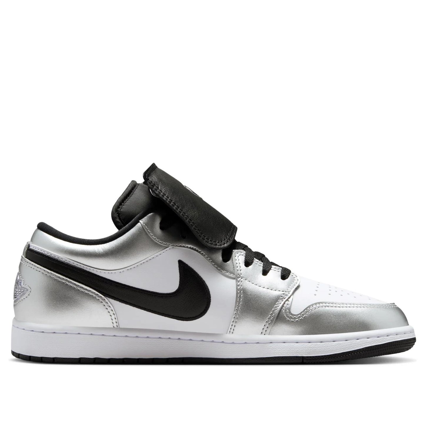 Jordan 1 Low SE 
Metallic Silver Tiempo