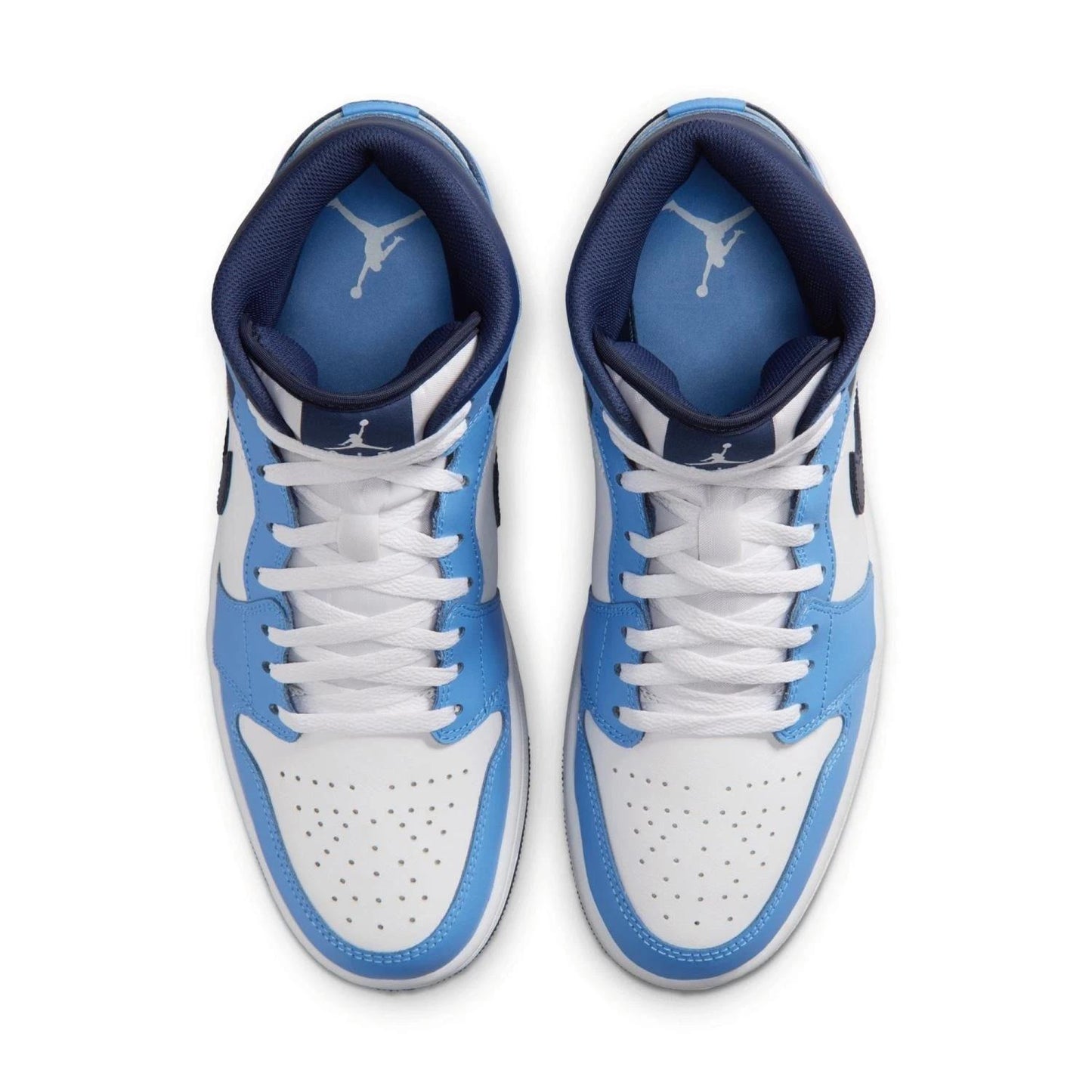 Jordan 1 Mid 
University Blue Midnight Navy