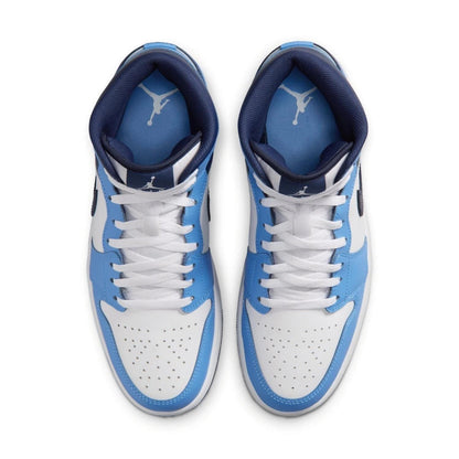 Jordan 1 Mid 
University Blue Midnight Navy