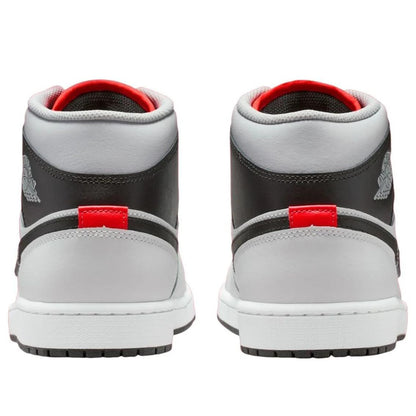 Jordan 1 Mid White Neutral Grey Infrared Men's DQ8426-109