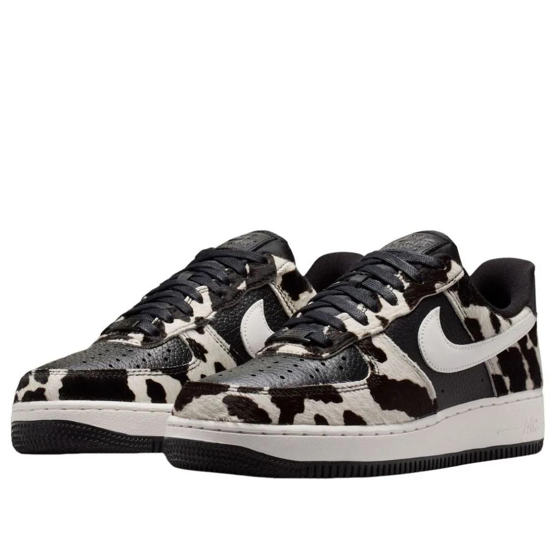 Nike Air Force 1 Low 
Cow Print Black (Women's)