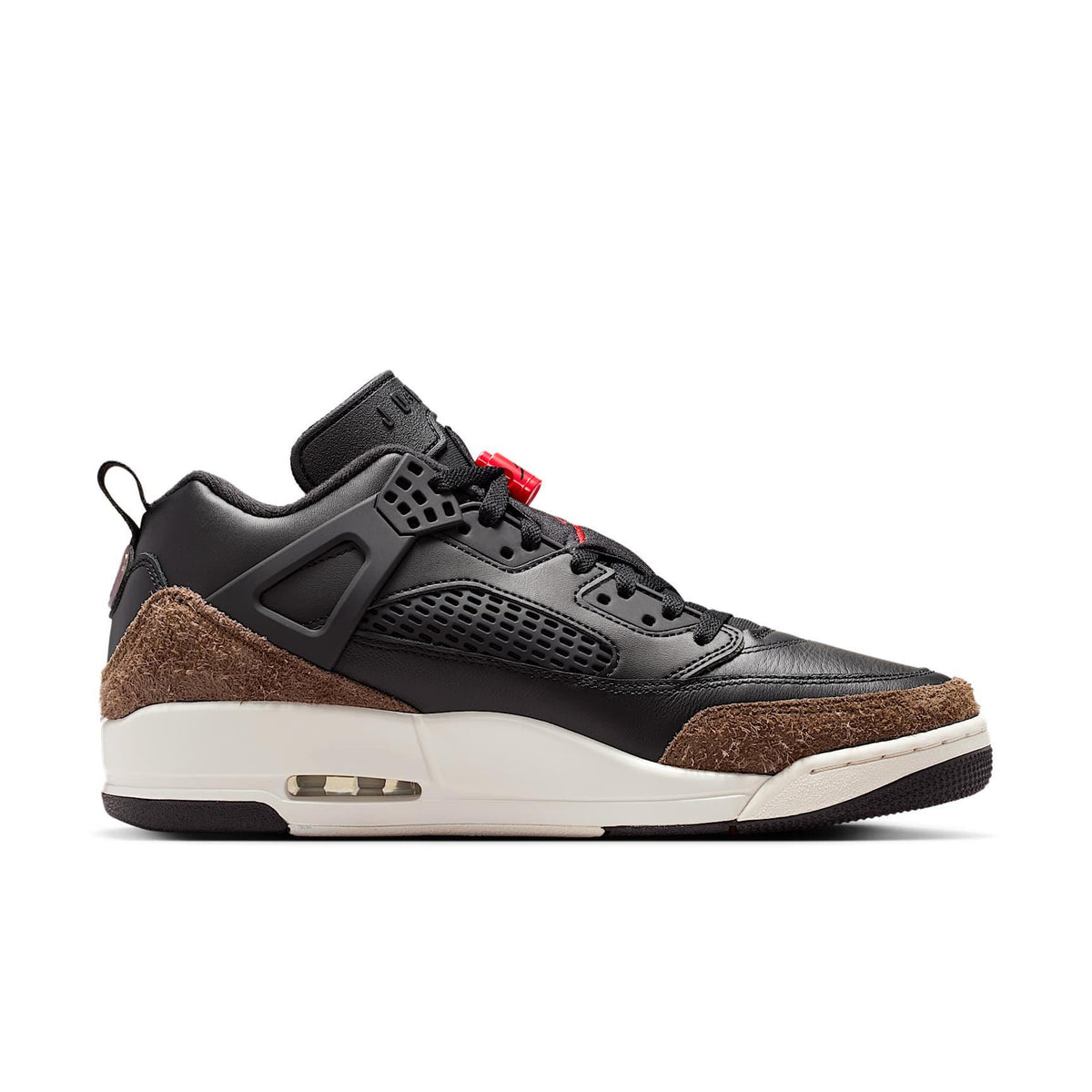 Jordan Spizike Low 
Black/ University Red-Palomino-Phantom