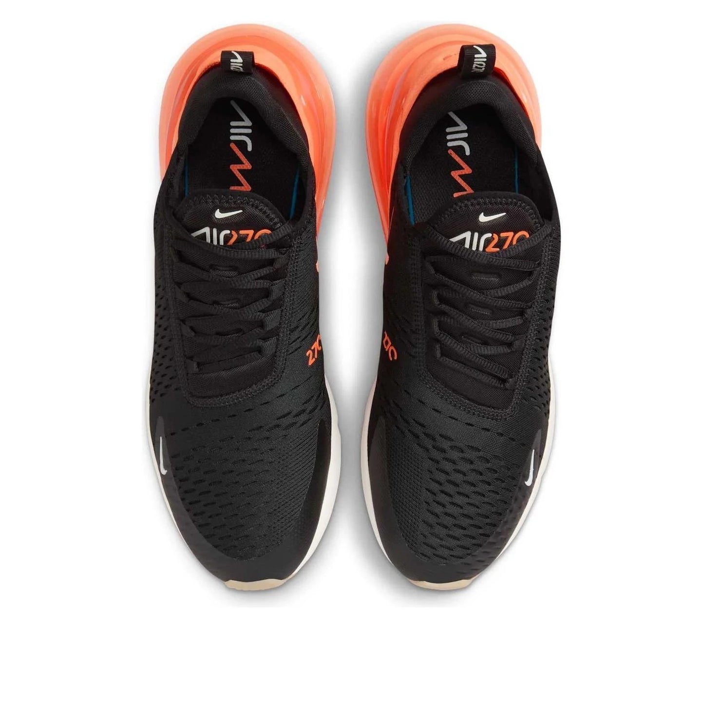 Nike Air Max 270 Black Phantom Total Orange