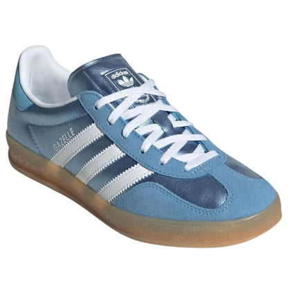 Adidas Gazelle Indoor Blue Cloud White Gum (Women's)