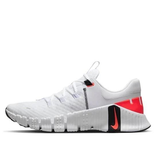 Nike Free Metcon 5 White Bright Crimson