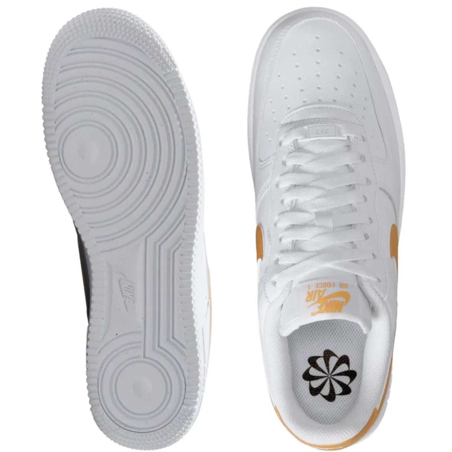 Nike Air Force 1 Low '07 Next Nature White Metallic Gold (Women's) DC9486-114