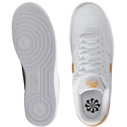 Nike Air Force 1 Low '07 Next Nature White Metallic Gold (Women's) DC9486-114