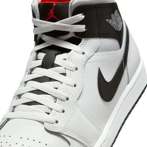 Jordan 1 Mid White Neutral Grey Infrared Men's DQ8426-109
