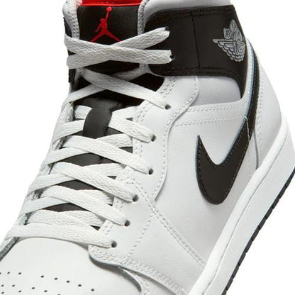 Jordan 1 Mid White Neutral Grey Infrared Men's DQ8426-109