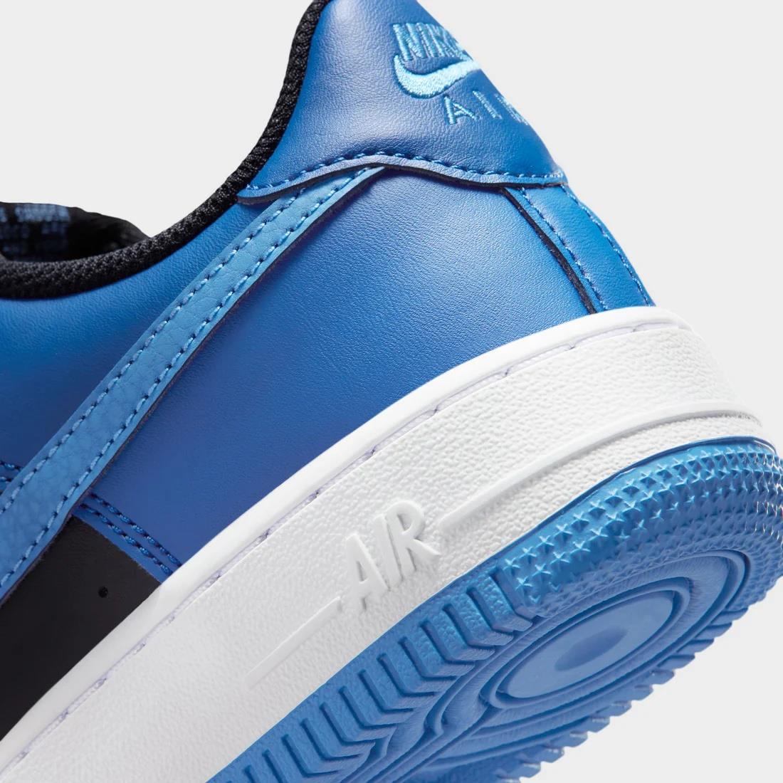 Nike Air Force 1 Low Black Court Blue (GS)