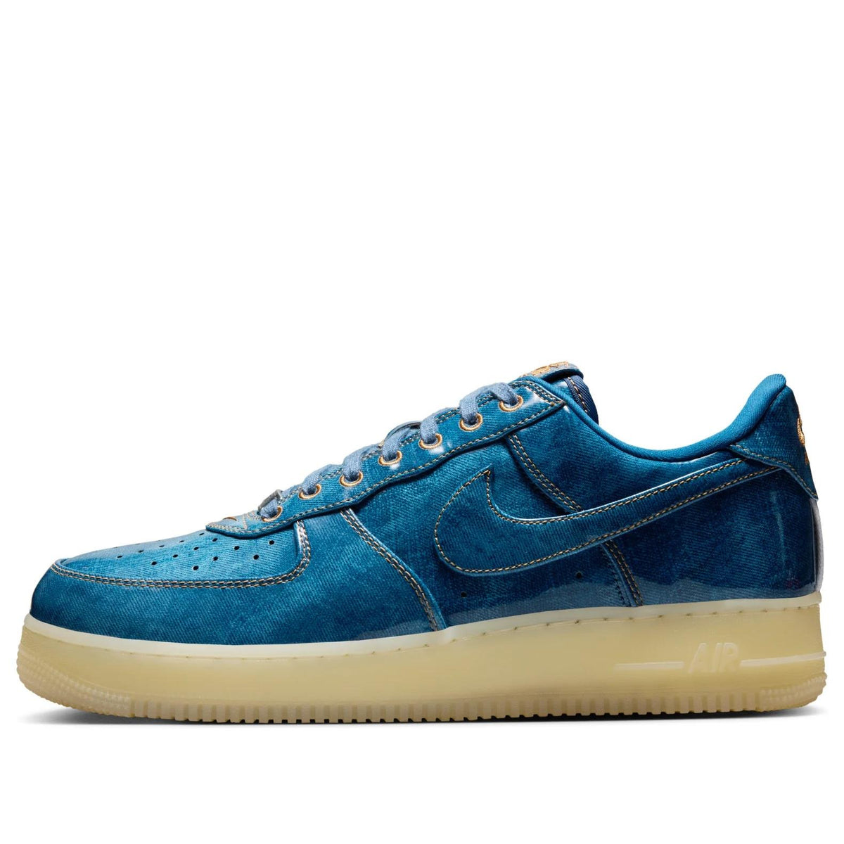 Nike Air Force 1 Low 
Patent Denim