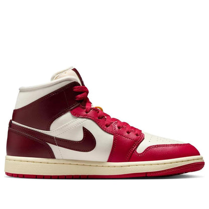 Jordan 1 Mid Sail Mystic Hibiscus (Women's) BQ6472-119
