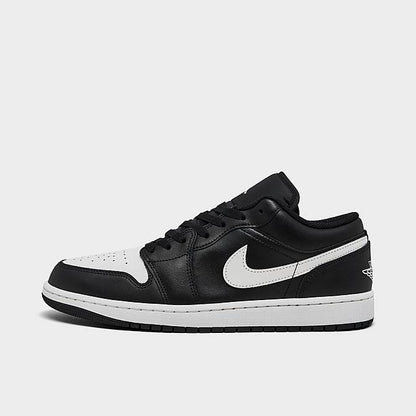 Jordan 1 Low Black Summit White Men's 553558-043