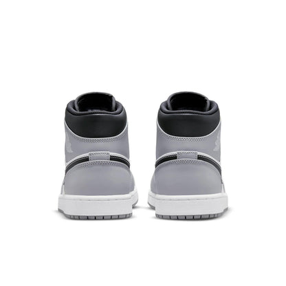 Jordan 1 Mid Light Smoke Grey Anthracite Men's 554724-078