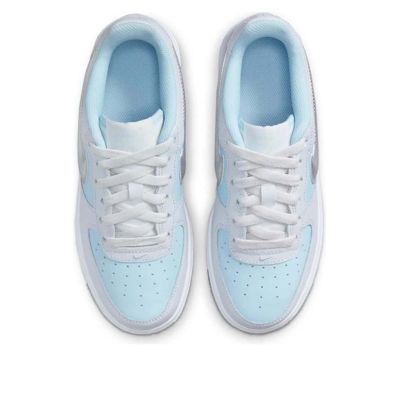 Nike Air Force 1 Low 
Pure Platinum Glacier Blue (GS)