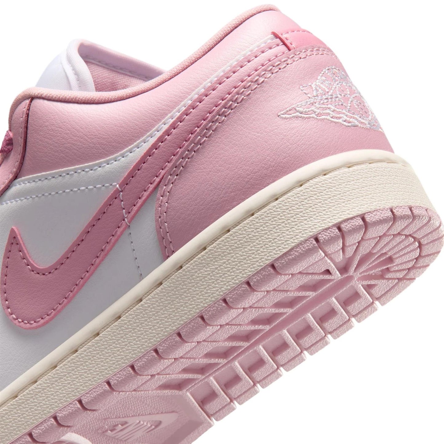 Jordan 1 Low 
Iced Carmine White (Women's)