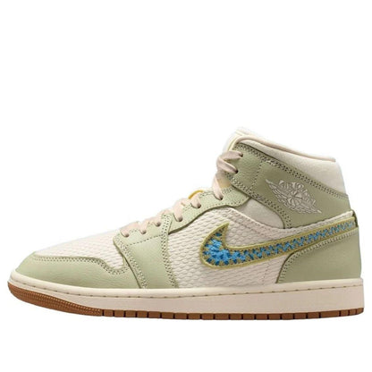 Jordan 1 Mid SE Olive Aura (Women's)