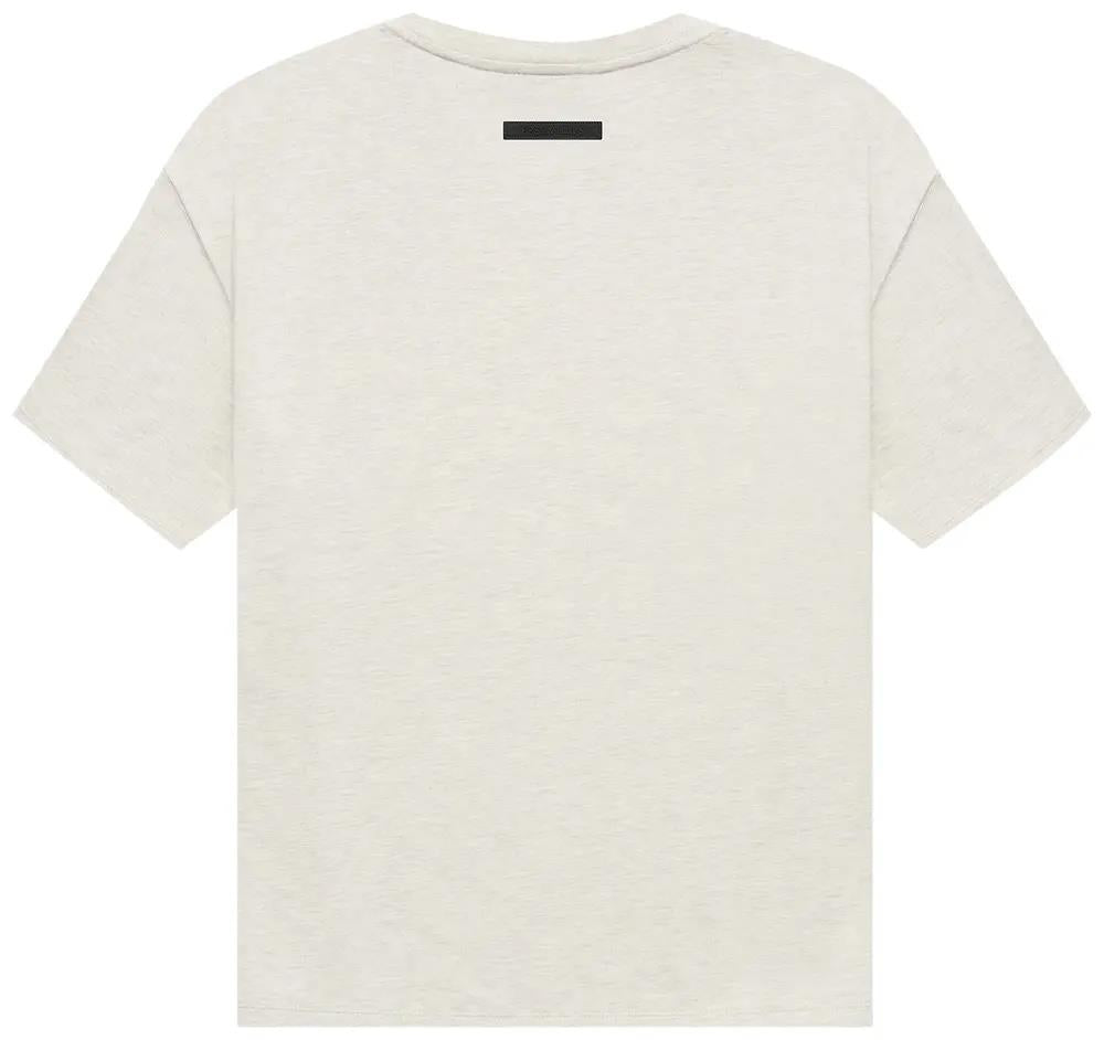 Fear of God Essentials Short-Sleeve Tee 'Light Heather Oatmeal'