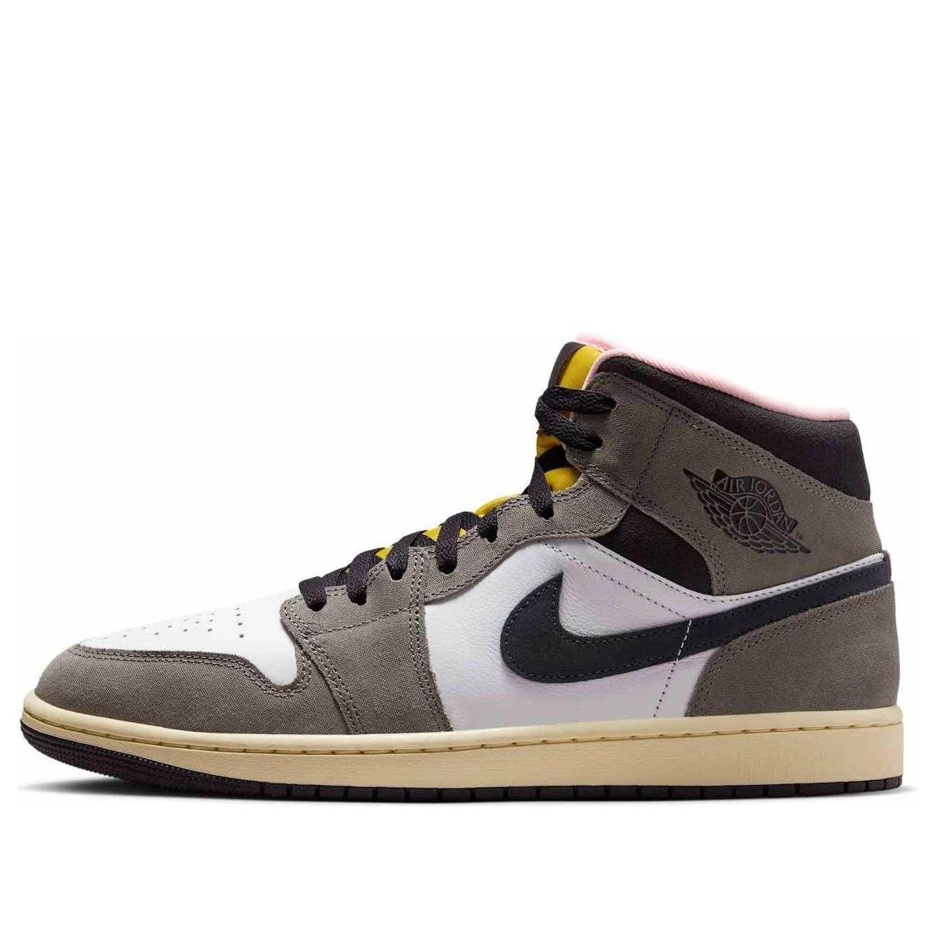 Jordan 1 Mid SE White Cave Stone Men's HQ2011-100