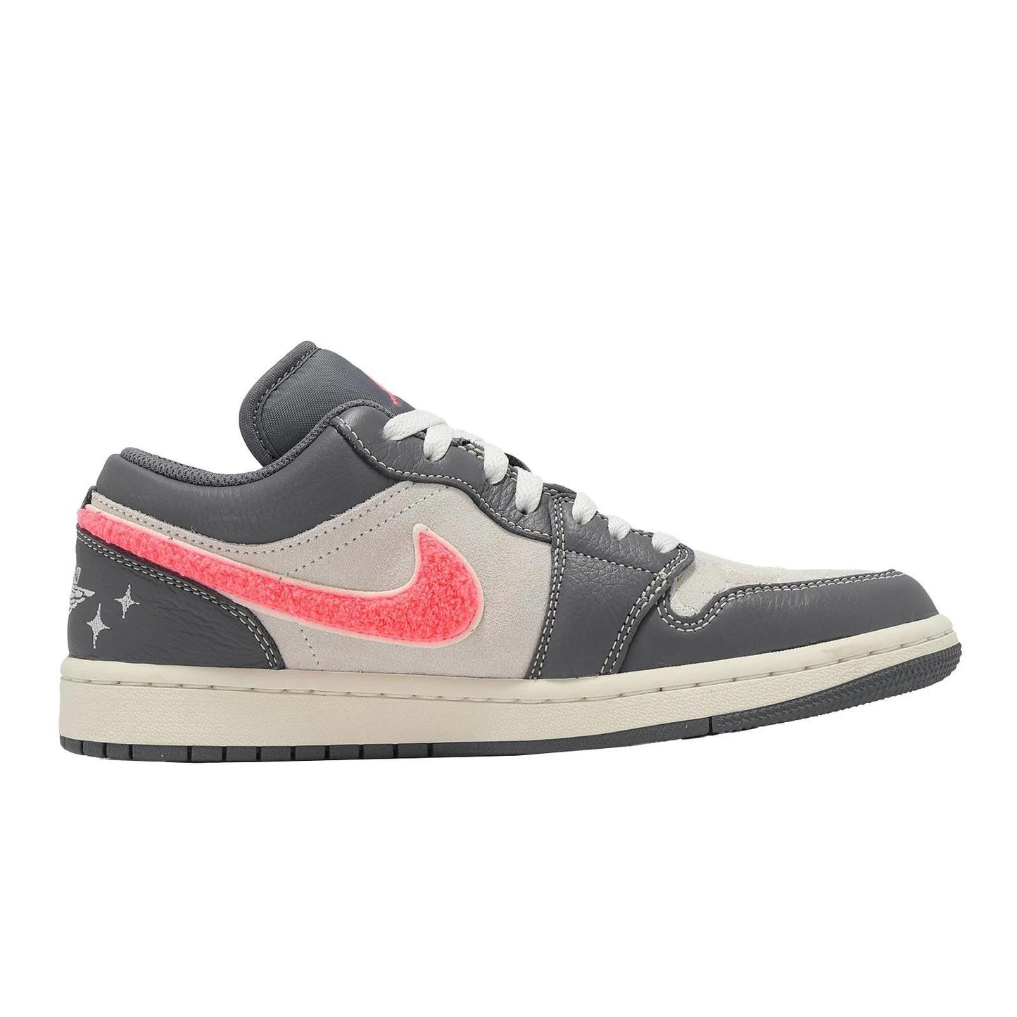Jordan 1 Low 
Light Graphite Hot Punch (Women's)