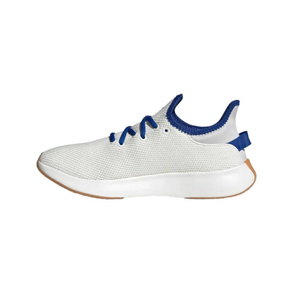 Adidas Cloudfoam Pure Core White Royal Blue Grey (Women's) size 5.5