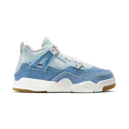 Jordan 4 Retro TEX Denim Worn Blue (PS) IB6715-100 size 2Y