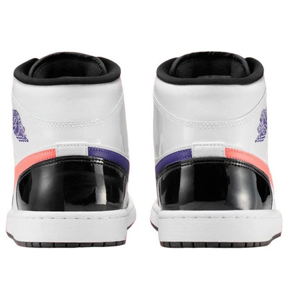 Jordan 1 Mid SE 
Mismatch Swoosh