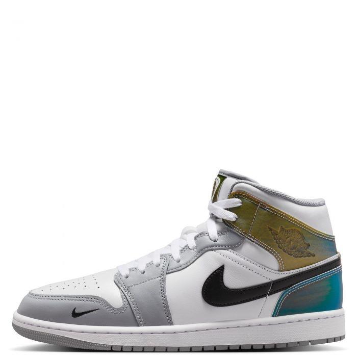 Jordan 1 Mid SE Multi-Color White Wolf Grey