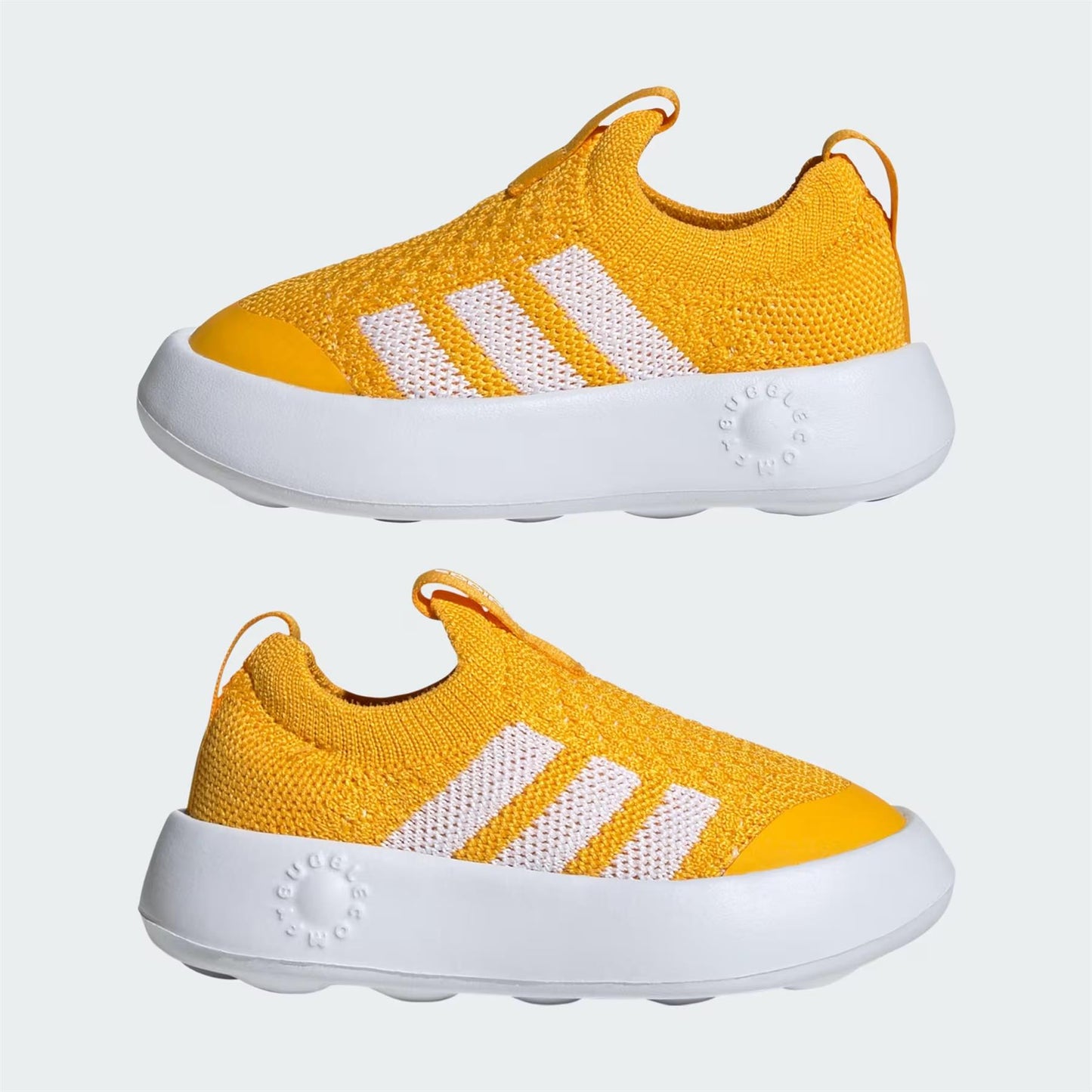 Adidas Bubblecomfy I Shoes Toddler Yellow / White JR5040 size 9K
