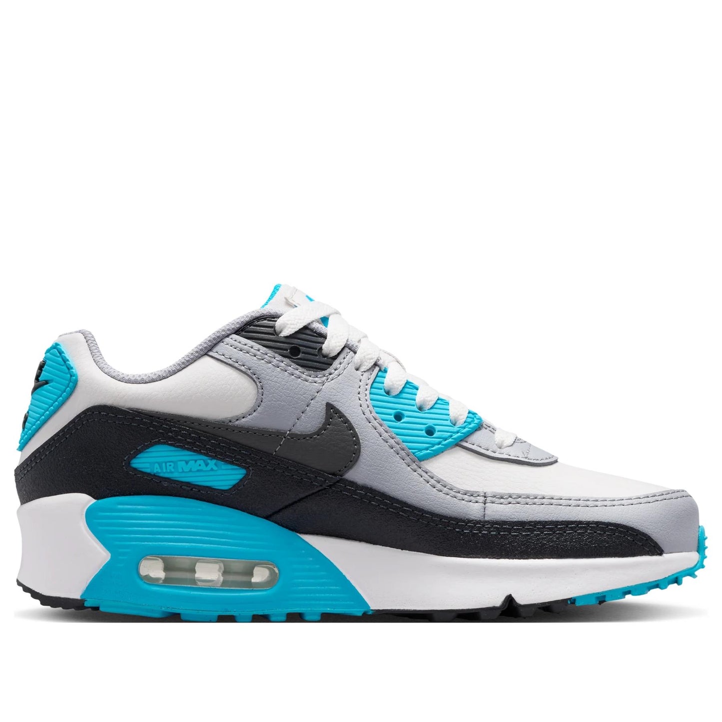 Nike Air Max 90 LTR Platinum Tint Blue Lightning (GS) CD6864-034