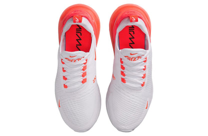 Nike Air Max 270 White Bright Crimson White (Women's) HJ3222-102
