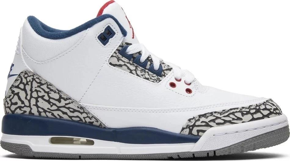 Jordan 3 Retro True Blue (2016) (GS) size 6Y/7.5WMNS