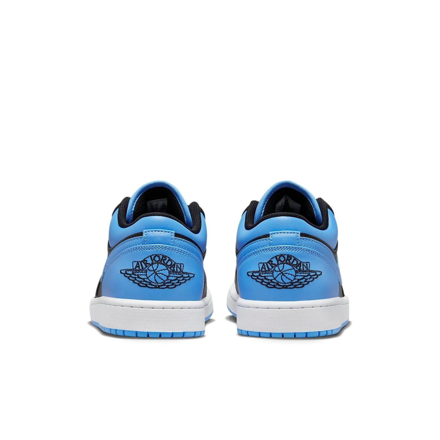 Jordan 1 Low Black University Blue Men's 553558-041
